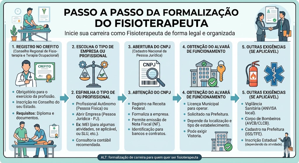 Infográfico Quero Ser Fisioterapeuta - Becv Contábil